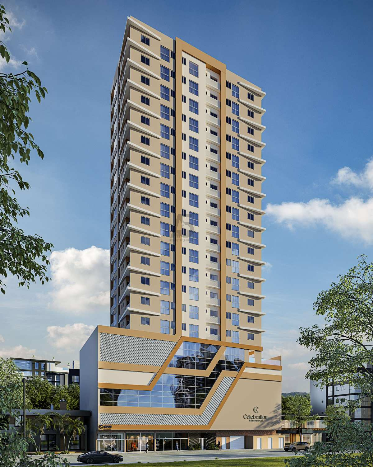 Apartamento à venda, no Celebratio Residence, , com 2 quartos, 60m² - A5 Negócios Imobiliários